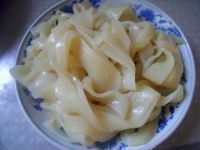 家常銀芽炒涼皮的簡易做法